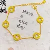 Mesmo estilo do Xiaohongshu: pulseira de moedas deslumbrante e brilhante, acreditada para trazer boa sorte e fortuna, apresentando as moedas dos Cinco Imperadores e moedas de cobre, uma pulseira que simboliza abundância
