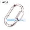 Acessórios para joias DIY mosquetão de parafuso micro-incrustado de cobre puro fivela ajustável para pulseira e colar