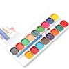 Pigmentos de Acuarela Sólida de 12 Colores aptos para Lavar Pigmentos Semi-secos Pintura Infantil Graffiti Acuarelas de Bellas Artes