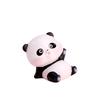 Ornaments de Resina de Panda de Desenho Animado Miniaturas de Mesa Decorações de Carro Inserções para Bolo Presentes para Crianças Venda por Atacado