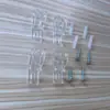Cadena de cuentas gancho fijo de un agujero con tornillo tapón de goma cortina enrollable gancho de posicionamiento de cristal transparente