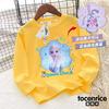 Nueva Camiseta de Manga Larga con Lentejuelas que Cambian de Color para Niñas Princesa Elsa Dailou Estrella Primavera y Otoño Algodón Camiseta Base Moderna