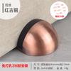 Batente de Porta, Sem Furo Aço Inoxidável Silicone Amortecedor de Porta, Batente de Porta Anti-Colisão, Batente de Porta de Sucção para Porta de Vidro Montado no Chão