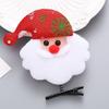 Pinzas para el Cabello de Navidad Pinzas de Resorte para el Cabello de Niños Venta al por Mayor Reno Estrella Papá Noel Fiesta Festiva Aros para el Cabello de Navidad para Niños