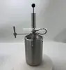 Dispensador de Cerveja Externo em Aço Inoxidável, Dispensador Manual Simples para Cerveja Artesanal, Bomba de Cerveja Tipo Prato Tipo Poço