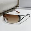 Gafas de Sol Retro Europeas y Americanas Incrustadas de Diamantes Gafas de Sol Mileniales Medievales Y2K Spice Girls Gafas de Sol Transfronterizas de Tecnología Futura Gafas de Sol Deportivas