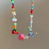 "Rey del Océano Princesa Azul" Collar Amor Azul para Mujer 2025 Nuevo Estilo Caliente Verano Doble Capa Cadena para Clavícula
