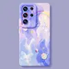 Aplicable para funda de teléfono Samsung s26ultra pintura al óleo tren s25/24plus verano s23 silicona cobertura total s22 set