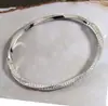 Pulseira com Design de Fita de Möbius Torcida e Cravejada de Diamantes, Design Moderno, Pulseira Luxuosa, Pulseira de Luxo Leve de Alta Qualidade