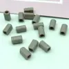 Faixa de cabelo DIY fivela de conexão diâmetro do furo interno 3mm cor de doce tubo de conexão de elástico contas acessórios