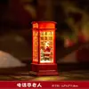 Luz de Noche Navideña Artículo de Regalo Decoración Arreglo de Atmósfera Adorno Creativo de Escritorio Árbol de Navidad Nevado Infantil de Gama Alta
