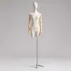 Mannequins estilo coreano suportes para vitrine de loja de roupas femininas de comprimento médio manequim de corpo inteiro para loja de roupas mesa humana manequim de loja de roupas