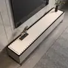 Alfombrilla para Mesa de Gabinete de TV Estilo Minimalista, Alfombrilla de Protección para Encimera de Barra Lateral de Comedor de Lujo Ligero de Gama Alta, Nuevo Modelo 2025 Alfombrilla Anti-Suciedad para Gabinete