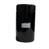 Em Estoque Atacado 150ml Porcelana Preta Roxo Tampa de Rosca com Pressão Frasco de Cânhamo Selado Tampa de Rosca com Pressão à Prova de Crianças Pote de Vidro