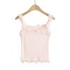 AP24184-24 Verão Nova Garota Francesa Doce Renda Fresca Base Casual Pequeno Estilingue