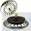 Tapón para fregadero de cocina de acero inoxidable, tapa para fregadero, colador de fregadero, cesta de acero, accesorios para fregadero, cesta de filtro