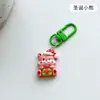 Lindo colgante de llavero de dibujos animados navideños accesorio de decoración para bolso regalo de Papá Noel adorno navideño