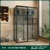 Gaiola para Animais Gaiola para Pássaros Extra Grande Extra Grande Papagaio Phoenix Negro Villa de Luxo Transparente Ecológica Externa Gaiola para Pavão
