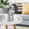 Alcancía de Acrílico, Modelo Nuevo para Niños, Alcancía Transparente de Gran Capacidad y Diseño Engrosado para Guardar Monedas