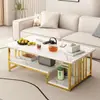 Mesa de centro para sala de estar, moderna y simple, adecuada para apartamentos pequeños, mesa de té para balcón, mesa de centro simple, mesa para uso en sala de estar