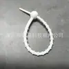 Venta Directa de Fábrica Atadura de Silicona Organizador de Cables de Oficina Atadura de Cable Enchufable Arnés de Cuerda Auto-Bloqueante