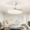 Especializado para Exportación, Ventilador de Techo con Luz Ultradelgado, Ventilador de Techo con Luz, Ventilador de Techo Silencioso Moderno Integrado para Sala de Estar, Comedor y Dormitorio
