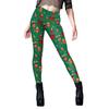 Calcetines navideños de cosplay con estampado digital de alce, leggings ajustados para mujer europea y americana.