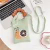 Caperucita Roja Mismo Estilo Bolsa para Teléfono Celular Bolso Pequeño Versátil Moda Personalizada Bolso Cruzado de Hombro para Niña Bolso de Mano Portátil
