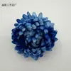 Flor de Crisantemo Cabeza de Garra de Dragón Simulada 12cm Flor Artificial Colorida Decoración para Bodas y Decoración del Hogar Flor de Seda Accesorios de Corona Hechos a Mano