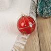 2024 Explosiones Atmósfera Navideña Decoración Bola de Navidad Colgante de Centro Comercial Árbol de Navidad Colgante Pequeño de Bola de Color Colgante de Bola de Vidrio Colgante