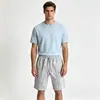 Pantalones Deportivos Elásticos con Cordón de Estilo Europeo para Comercio Exterior Transfronterizo Moda Callejera Hip-Hop Holgados Rectos Casuales de Cinco Puntos para Hombre