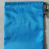 A5L Saco de Nylon Repelente de Água Saco de Poliéster com Cordão Saco de Viagem Portátil de Armazenamento Encolhível Bolso Personalizável