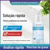 Roupas não iônicas, spray emulsificante, não machuca as mãos, remoção de manchas fortes, óleo, mancha, detergente amarelado, roupas penetrantes