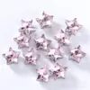 Broca de garra estrela de cinco pontas/Broca de vidro cristalino/Broca de garra costurada à mão/DIY/Vestido de noiva/Grampo de cabelo/Acessórios