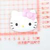 Cabeça de Gato KT Hello Kitty Acessórios de Resina Copo de Água Caixa de Armazenamento DIY Cola Creme Capinha de Celular Boneca de Desenho Animado Patch