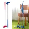 Juguetes de Golf para Niños Acero Inoxidable Silicona Doble Cara Putter Venta Caliente Transfronteriza Fabricante de Palos de Práctica de Golf