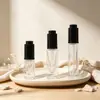 Botella cuentagotas de vidrio de alta calidad 3 ml 5 ml 10 ml botella cuentagotas para aceite esencial sérum botella dispensadora cuentagotas cuadrada