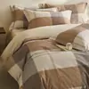 Nuevo Producto Otoño/Invierno 2026: Juego Ecológico de Cuatro Piezas de Algodón Cepillado, Juego de Tres Piezas Estilo Sábana para Cama de 1.2m, Manning
