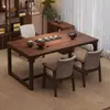 Mesa de Chá de Madeira Maciça Mesa para Bule Estilo Chinês Novo Sala de Chá Doméstica Sala de Estar Escritório Pequena Varanda Mesa de Chá Mesa de Café Mesa