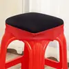 Cojín para Silla de Cuatro Estaciones Pegamento para Silla Cojín para Taburete Almohadilla para Glúteos Cubierta de Cojín Suave Antideslizante Engrosado Cuadrado Largo para Sentarse Suave Invierno