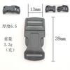 Fabricante media pulgada 1.3cm hebilla de enchufe accesorios para mascotas hebilla de collar orificio 13mm con marco pequeña hebilla curva