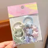 Gomas para el pulgar infantiles de colores caramelo, Gomas elásticas para bebé de alta elasticidad en forma de corazón, Cuerdas para el pelo de niñas pequeñas, Gomas para el pelo trenzadas para niñas