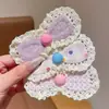 Pegatinas de Encaje con Lazo para el Cabello para Niñas para Mechas Rebeldes Niñas Lindas Pegatina Mágica Herramienta de Peinado para Flequillos Accesorios para el Cabello Que No Dañan el Cabello