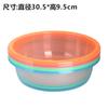 Lavabo transparente y grueso, de plástico, para el hogar, para bebés, estudiantes y niños, con forma de fresa.