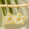 Amazon Transfronterizo Frescos Coloridos Pendientes de Flor de Girasol Dulce Atmósfera Pendientes Colgantes de Flor de Tulipán Joyería