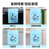 Bolsas de basura de coche de dibujos animados, tipo adhesivo, para escritorios de dormitorios estudiantiles, bolsas de basura adhesivas desechables engrosadas