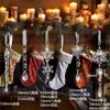 Comércio exterior atacado decoração de Natal floco de neve de cristal tira de gelo conjunto cortina pendurada com contas criativas decorações de feriado de casamento