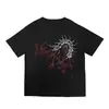 AliExpress Transfronteiriço Harajuku Camiseta Grande Roupas Femininas Streetwear Punk Y2K Top 2025 Ropa m