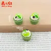 Bolo de Frutas com Creme Tridimensional Brinquedo Alimentício Cola de Creme DIY Acessórios de Resina Acessórios de Cabelo Pingente Corrente de Celular Chaveiro