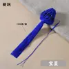 Nó Quadrado Trançado Corda de Nó Quadrado com Fivela Chaveiro Tecido à Mão Pingente Corda Estilo Antigo Acessórios de Joias Semi-acabados DIY